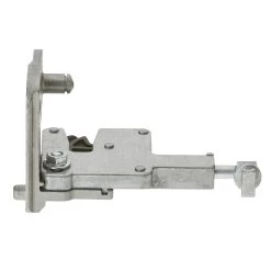 Hörmann Hebelverschlusslager Rechts Mit Drehfalle, Für Schwingtore -Heimwerkzeuge 1037314 hoermann hebelverschlusslager rechts mit drehfalle fuer schwingtore seitenansicht 2