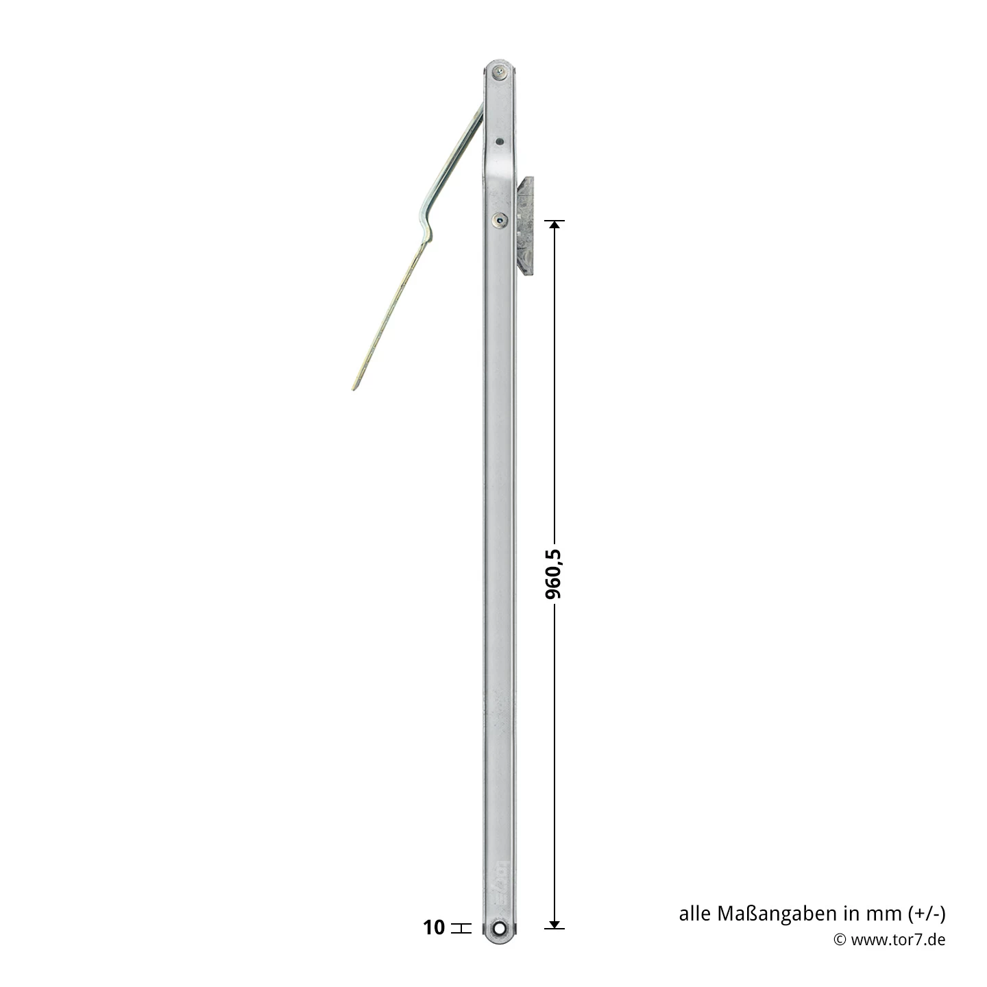Hörmann Ersatz-Hebelarm Inkl. Adapterplatte, BRH 2125 Mm 8 Hörmann Ersatz-Hebelarm Inkl. Adapterplatte, BRH 2125 Mm – Bild 6