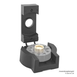 Hörmann Antriebsscheibenhalterung Für Führungsschiene FS 10 Und FS 2 -Heimwerkzeuge 13429 hoermann antriebsscheibenhalterung fuer fuehrungsschiene fs 10 und fs 2 anwendungsbeispiel