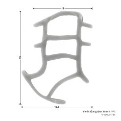 Hörmann Dämpfungsprofil Garagentür 6,20 M 11 Hörmann Dämpfungsprofil Garagentür 6,20 M -Heimwerkzeuge 1347992 hoermann daemmpfungsprofil garagentuer seitenmasse