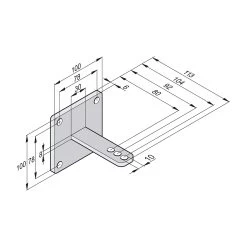 SOMMER Torpfostenbeschlag 50/104 Twist 200 E/EL 7 SOMMER Torpfostenbeschlag 50/104 Twist 200 E/EL -Heimwerkzeuge 2251v000 sommer pfostenbeschlag 50 104 twist 200 verzinkt bemassung