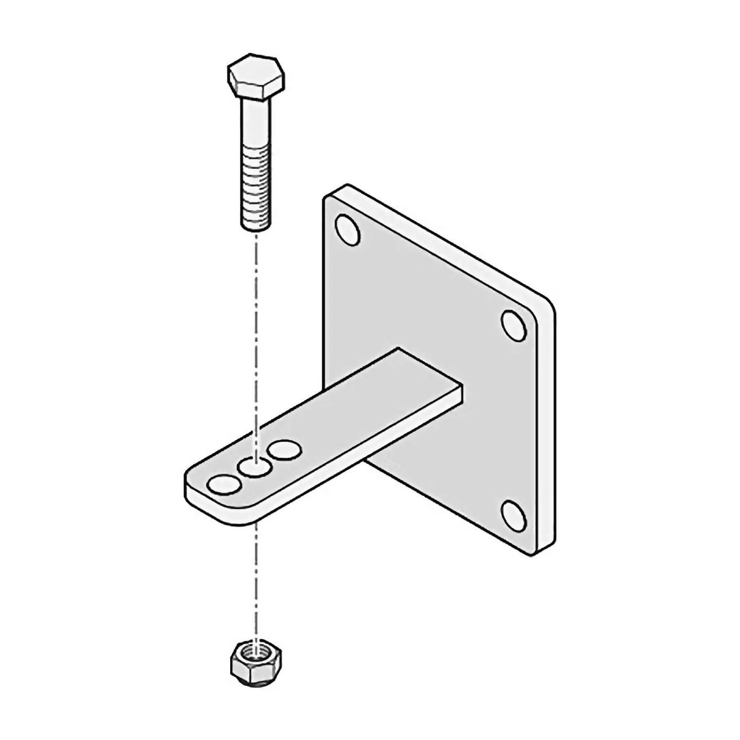 SOMMER Torpfostenbeschlag 50/104 Twist 200 E/EL 4 SOMMER Torpfostenbeschlag 50/104 Twist 200 E/EL – Bild 2