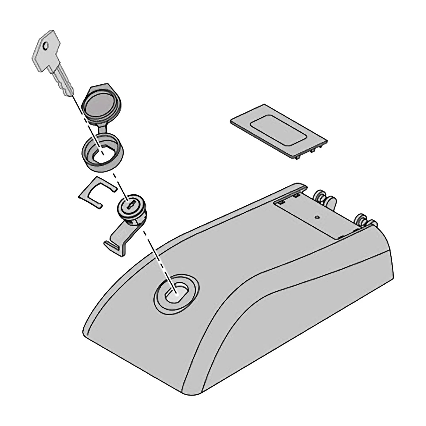 SOMMER Haube Antriebseinheit Twist 350 3 SOMMER Haube Antriebseinheit Twist 350