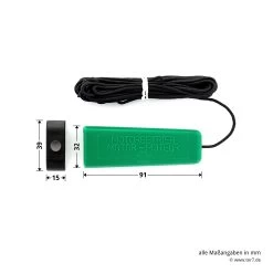 Hörmann Schaltseilverlängerung Für Notentriegelung, 2 X 4 Meter -Heimwerkzeuge 3000 hoermann schaltseilverlaengerung fuer notentriegelung gruen breite laenge