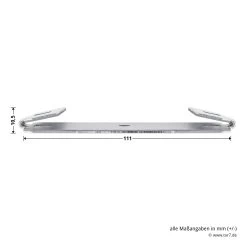 Hörmann Grundplatte Zur Befestigung Der Schienenabhängung -Heimwerkzeuge 30040233a hoermann grundplatte zur befestigung der schienenabhaengung masse