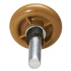 Hörmann Laufrolle Mit Gleitlager Und Distanzhülse, Braun -Heimwerkzeuge 3028003 hoermann laufrolle mit gleitlager und distanzhuelse braun rueckansicht