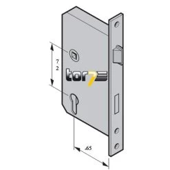 Hörmann Einsteck Rohrprofilschloss 1306 Für Nebentüren, PZ, Links 9 Hörmann Einsteck Rohrprofilschloss 1306 Für Nebentüren, PZ, Links -Heimwerkzeuge 3040438 hoermann einsteck rohrprofilschloss 1306 fuer nebentueren pz links