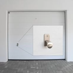 Hörmann Torgriffgarnitur, TS 42,5 Mm, Edelstahl Gebürstet, PZ -Heimwerkzeuge 3059741 hoermann torgriffgarnitur ts 425 mm edelstahl gebuerstet pz anwendungsbeispiel