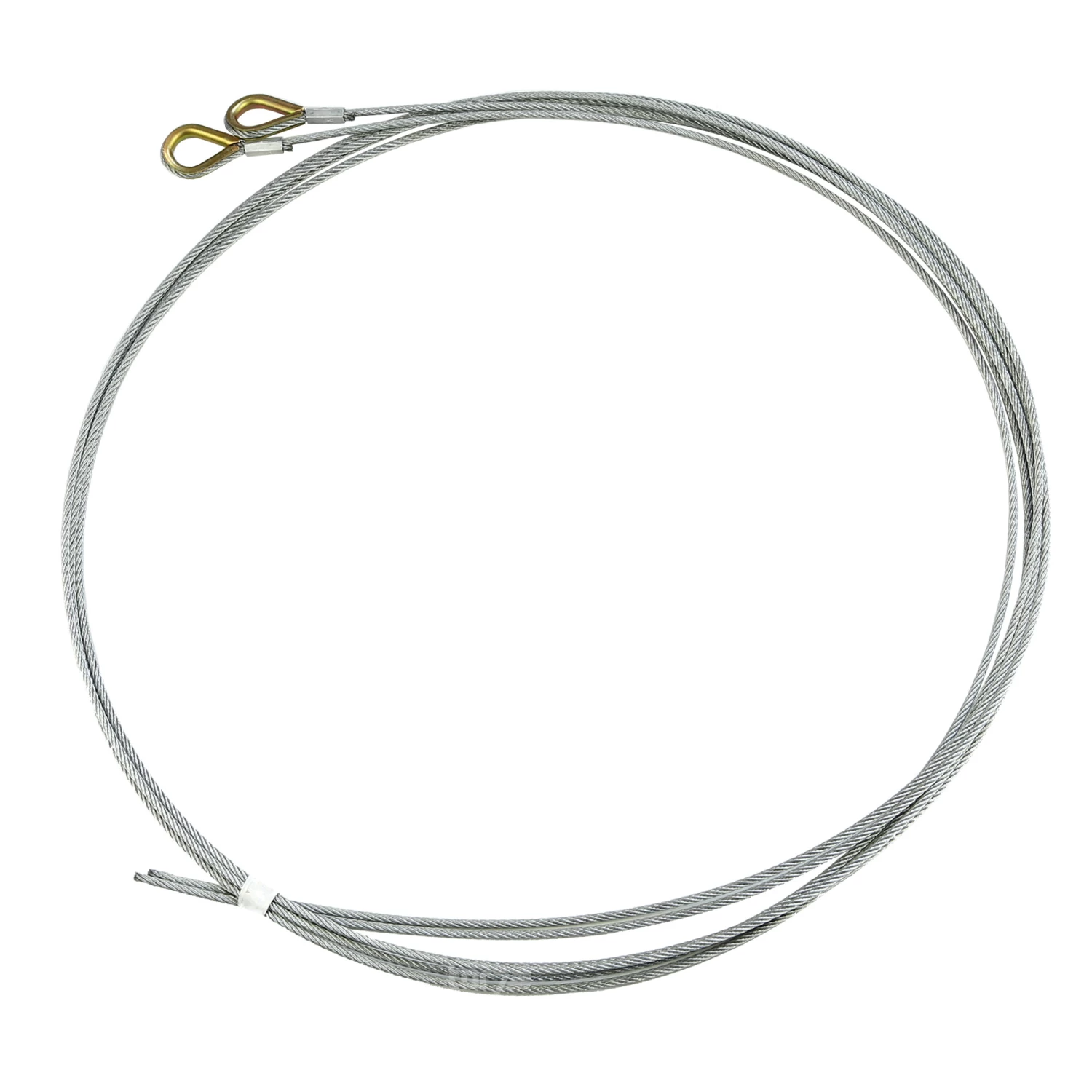 Hörmann Drahtseile 3 Mm Mit Kausche, Baureihe 40, Beschlag H 3 Hörmann Drahtseile 3 Mm Mit Kausche, Baureihe 40, Beschlag H