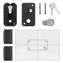 Hörmann Schloss PZ, TS 42,5 Mm Inkl. Zylinder 12 Hörmann Schloss PZ, TS 42,5 Mm Inkl. Zylinder -Heimwerkzeuge 3088641 hoermann schloss pz ts 425 mm inkl zylinder montageskizze