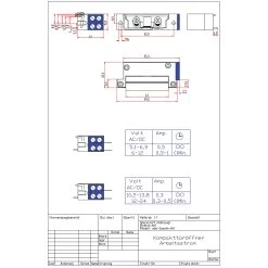 Hörmann E-Öffner Mit Tagesfalle (lose) Für RenoDoor Und TPS Haustüren -Heimwerkzeuge 344495 hoermann e oeffner tagesfalle lose renodoor tps haustueren skizze