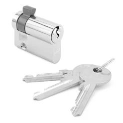 Hörmann Profilhalbzylinder, Gleichschließend, 3 Stück -Heimwerkzeuge 436121 hoermann gleichschliessende profilhalbzylinder 3stueck mit schluessel