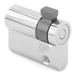 Hörmann Profilhalbzylinder, Gleichschließend, 3 Stück -Heimwerkzeuge 436121 hoermann gleichschliessende profilhalbzylinder 3stueck rueckseite