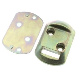 Hörmann Auflaufbock Als Bodenanschlag Für Drehtore -Heimwerkzeuge 436234 hoermann auflaufbock als bodenanschlag fuer drehtore unterlegplatte