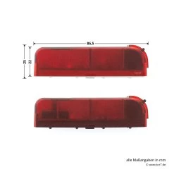 Hörmann Einweg-Lichtschranke EL 101 -Heimwerkzeuge 436294 hoermann einweg lichtschranke el 101 breite laenge seitenansicht