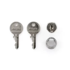 Hörmann Sicherheitsschloss Für Steuerungsgehäuse RotaMatic Akku -Heimwerkzeuge 436343 hoermann sicherheitsschloss fuer steuerungsgehaeuse rotamatic akku draufsicht