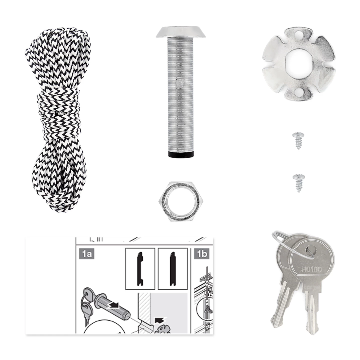 Hörmann EcoStar Notentriegelungsschloss NET 6 Hörmann EcoStar Notentriegelungsschloss NET – Bild 4