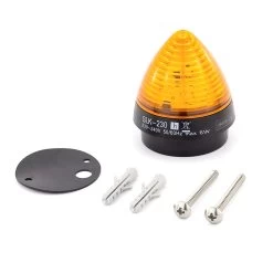 Hörmann LED Signalleuchte SLK Gelb 230 V -Heimwerkzeuge 436516 hoermann led signalleuchte slk gelb 230 v lieferumfang