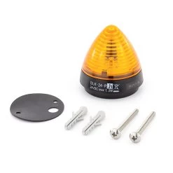 Hörmann LED Signalleuchte SLK Gelb 24 V Piezo -Heimwerkzeuge 436518 hoermann led signalleuchte slk gelb 24 v piezo lieferumfang