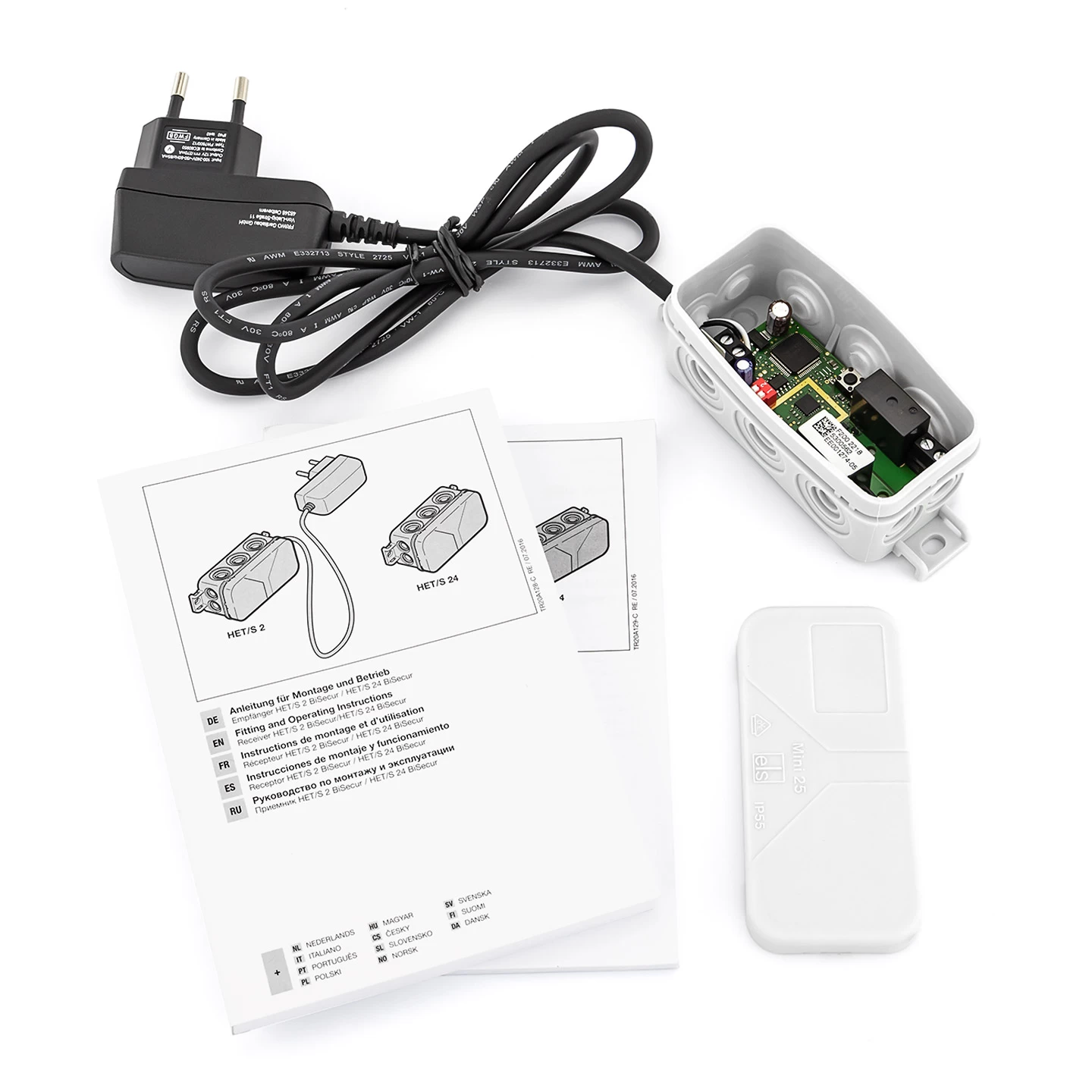 Hörmann 2-Kanal-Relais-Empfänger HET/S 2, BiSecur 8 Hörmann 2-Kanal-Relais-Empfänger HET/S 2, BiSecur – Bild 6