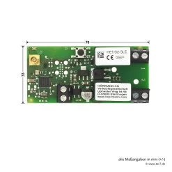 Hörmann Bluetooth Empfänger HET/S2-BLE -Heimwerkzeuge 436745 hoermann bluetooth empfsenger het s2 ble platine breite laenge