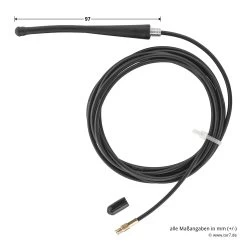 Hörmann Externe Antenne Für Empfänger HER 2, BiSecur 10 Hörmann Externe Antenne Für Empfänger HER 2, BiSecur -Heimwerkzeuge 436969 hoermann externe antenne fuer empfaengerher 2 bisecur masse