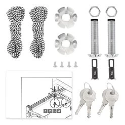 Hörmann Notentriegelung NET 4-2, 2er-Set, Gleichschließend -Heimwerkzeuge 437198 hoermann notentriegelung net 4 2 2er set gleichschliessend lieferumfang