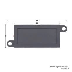 Hörmann 1-Kanal-Empfänger HE 1, 26,995 MHz -Heimwerkzeuge 437241 hoermann 1 kanal empfaenger he 1 26 995 mhz breite laenge