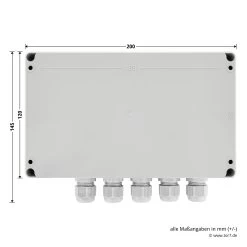 Hörmann 4-Kanal-Relais-Empfänger HER 4, 868 MHz -Heimwerkzeuge 437410 hoermann 4 kanal relais empfaenger her 4 868 mhz breite laenge