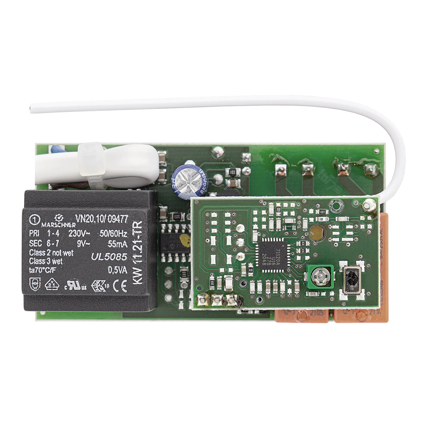 Hörmann 2-Kanal-Relais-Empfänger HES 2, 868 MHz, Funktion Ein Und Aus 5 Hörmann 2-Kanal-Relais-Empfänger HES 2, 868 MHz, Funktion Ein Und Aus – Bild 3