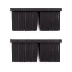 Hörmann Glastür Gleitschiene 554 Mm PortaMatic, Silber -Heimwerkzeuge 437899 hoermann glastuer gleitschiene 554 mm portamatic doortronic silber abdeckkappen