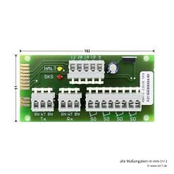 Hörmann Anschlusseinheit S1/S2, Platine SKS 9 Hörmann Anschlusseinheit S1/S2, Platine SKS -Heimwerkzeuge 438416 hoermann anschlusseinheit s 1 s 2 platine sks breite laenge
