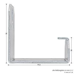 Hörmann Halterung Für Wechselakku WA 24 V Für ProMatic Akku -Heimwerkzeuge 438953 hoermann halterung fuer wechselakku wa 24 masse