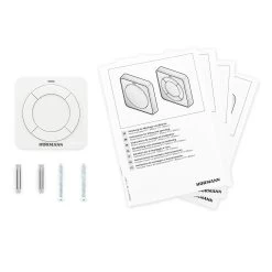 Hörmann Funk-Innentaster FIT 4, BiSecur -Heimwerkzeuge 439741 hoermann funk innentaster fit 4 bisecur lieferumfang