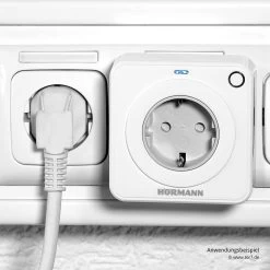 Hörmann Funk-Empfänger-Steckdose FES 1-1, BiSecur -Heimwerkzeuge 439746 hoermann funk empfaenger steckdose fes 1 1 bisecur anwendungsbeispiel