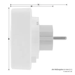Hörmann Funk-Empfänger-Steckdose FES 1-1, BiSecur -Heimwerkzeuge 439746 hoermann funk empfaenger steckdose fes 1 1 bisecur masse