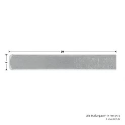 Hörmann FS Panikgarnitur D110 Langschild PZ ES2, Alu -Heimwerkzeuge 449891 hoermann fs panikgarnitur d110 pz es2 langschild alu f1 stift masse