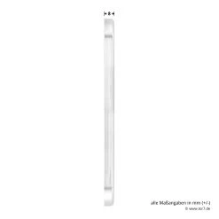 Hörmann Drückergarnitur D110 Kurzschild BB, Alu -Heimwerkzeuge 449909 hoermann drueckergarnitur mit kurzschild bb gelocht alu schild staerke