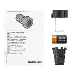 Hörmann Handsender EcoStar RSZ 1, 433 MHz BS, Schwarz -Heimwerkzeuge 4510444 hoermann handsender ecostar rsz 1 433 mhz bs schwarz liferumfang
