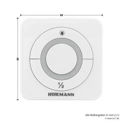 Hörmann Innentaster WLAN-Gateway Inkl. HCP-Adapter -Heimwerkzeuge 4511078 hoermann innentaster wlan gateway hcp adapter taster breite hoehe
