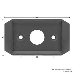 Hörmann Auswerteeinheit CTR 1b-1 -Heimwerkzeuge 4511638 hoermann auswerteeinheit ctr1b 1 montageplatte masse