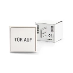Hörmann Innentaster "Tür Auf", Weiß -Heimwerkzeuge 4513210 hoermann innentaster tuer auf weiss verpackung