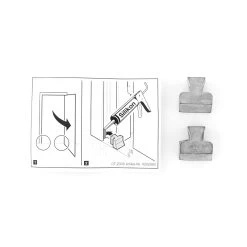 Hörmann Dichtung Mit Dichtungskeilen Für T30-Türen Und Stahltüren, P13, Länge 7,50 Meter -Heimwerkzeuge 452699 hoermann zargendichtung fuer t30 tueren und stahltueren p13 laenge 7 50 meter anleitung