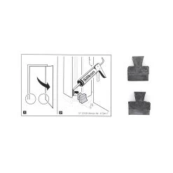 Hörmann Zargendichtung Für T-60-, T-90- Und T-120-Türen, P32, Länge 6,50 Meter Mit Dichtungskeil -Heimwerkzeuge 452938 hoermann zargendichtung p32 fuer t30 t90 t120 tueren laenge 6 50 meter anleitung