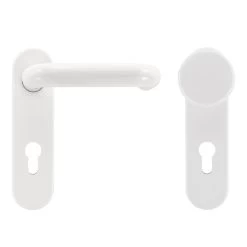 Hörmann FS Wechselgarnitur D110 Kurzschild PZ, Weiß