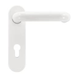 Hörmann FS Wechselgarnitur D110 Kurzschild PZ, Weiß -Heimwerkzeuge 454688 hoermann fs wechselgarnitur d 110 pz kurzschild polyamid weiss gleitlager griff