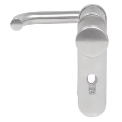 Hörmann FS Wechselgarnitur D110 Kurzschild PZ, Edelstahl -Heimwerkzeuge 454690 hoermann fs wechselgarnitur d 110 kurzschild pz gleitlager knopf k 130 edelstahl knopf