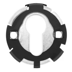 Hörmann FS Wechselgarnitur D110 Rosette PZ, Edelstahl -Heimwerkzeuge 454742 hoermann fs wechselgarnitur d110 pz rosette edelstahl gleitlager grundplatte