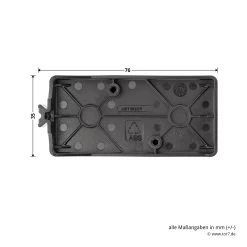 Hörmann Platine PR1 Mit Halterung, PortaMatic -Heimwerkzeuge 4548858 hoerrmann platine pr 1 mit halterung portamatic breite laenge