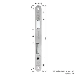 Hörmann Panikschloss ECO 115, Funktion D, Einwärts 11 Hörmann Panikschloss ECO 115, Funktion D, Einwärts -Heimwerkzeuge 478773 hoermann panikschloss eco 115 funktion d einwaerts links edelstahstulp masse stulp